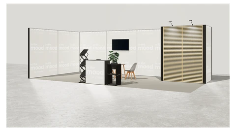 Stoisko w systemie M100 LED