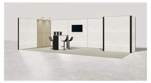Stoisko w systemie M100 LED