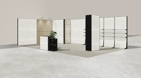 Stoisko w systemie M100 LED