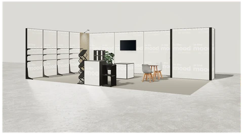 Stoisko w systemie M100 LED