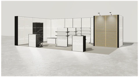 Stoisko w systemie M100 LED