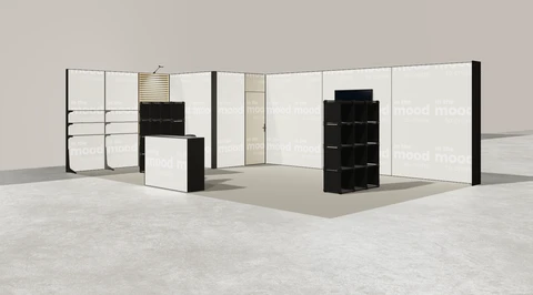 Stoisko w systemie M100 LED