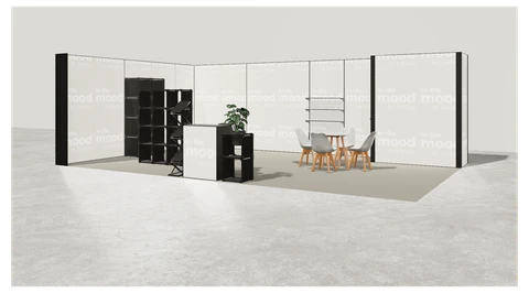 Stoisko w systemie M100 LED
