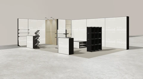 Stoisko w systemie M100 LED