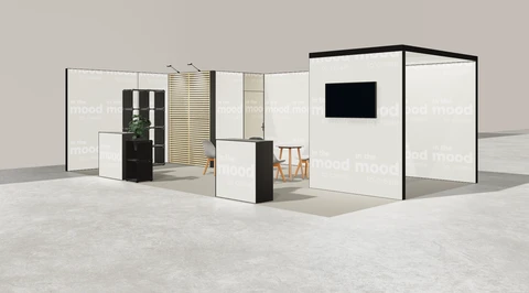 Stoisko w systemie M100 LED