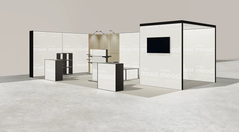 Stoisko w systemie M100 LED