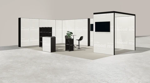 Stoisko w systemie M100 LED
