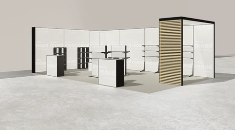Stoisko w systemie M100 LED