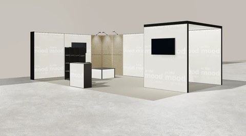 Stoisko w systemie M100 LED