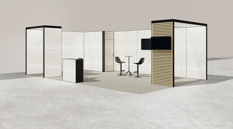 Stoisko w systemie M100 LED