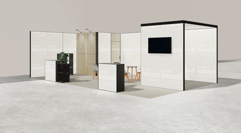 Stoisko w systemie M100 LED