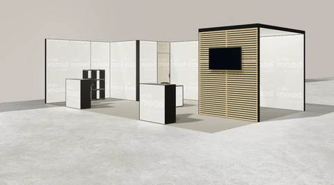 Stoisko w systemie M100 LED