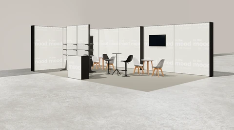 Stoisko w systemie M100 LED
