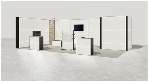 Stoisko w systemie M100 LED