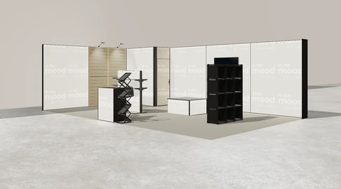 Stoisko w systemie M100 LED