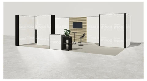Stoisko w systemie M100 LED