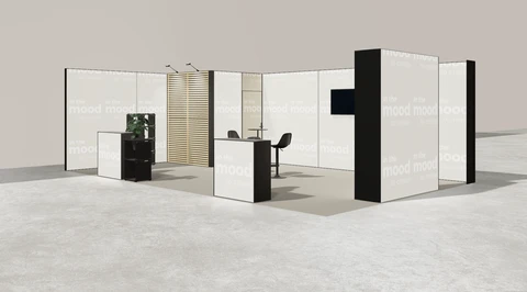 Stoisko w systemie M100 LED