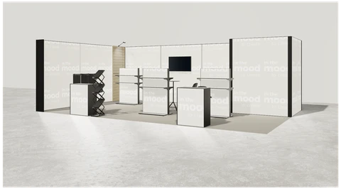 Stoisko w systemie M100 LED