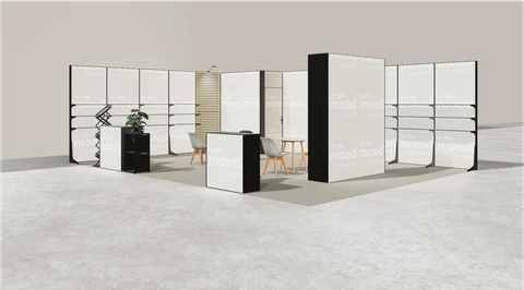 Stoisko w systemie M100 LED