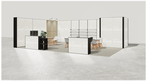 Stoisko w systemie M100 LED