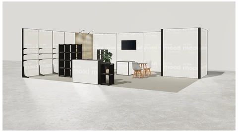 Stoisko w systemie M100 LED