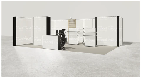 Stoisko w systemie M100 LED