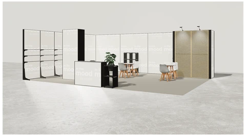 Stoisko w systemie M100 LED