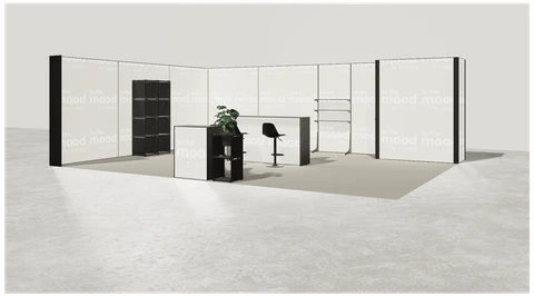Stoisko w systemie M100 LED