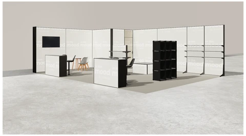 Stoisko w systemie M100 LED