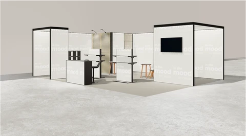 Stoisko w systemie M100 LED