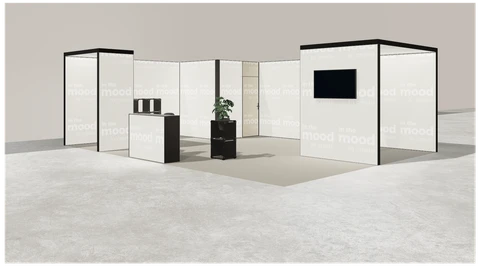 Stoisko w systemie M100 LED