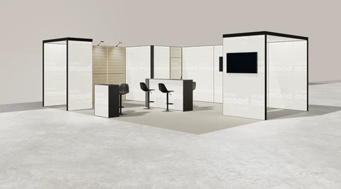 Stoisko w systemie M100 LED