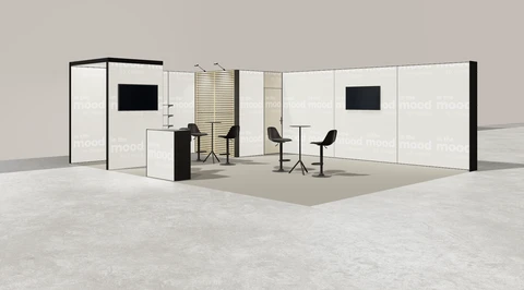 Stoisko w systemie M100 LED