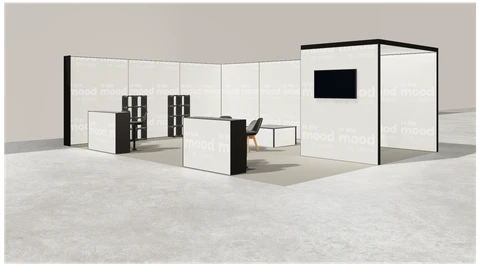 Stoisko w systemie M100 LED
