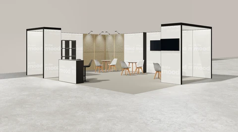 Stoisko w systemie M100 LED
