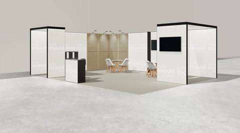 Stoisko w systemie M100 LED