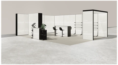 Stoisko w systemie M100 LED