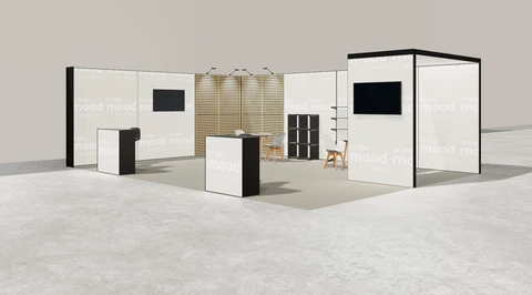 Stoisko w systemie M100 LED