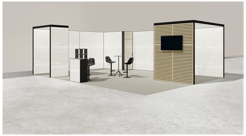 Stoisko w systemie M100 LED