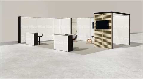 Stoisko w systemie M100 LED