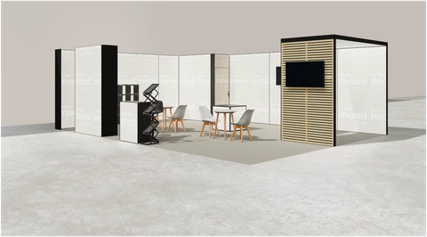 Stoisko w systemie M100 LED