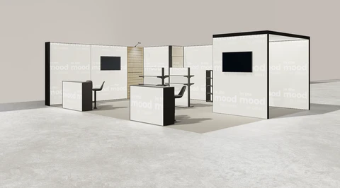 Stoisko w systemie M100 LED