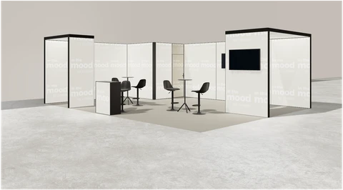Stoisko w systemie M100 LED