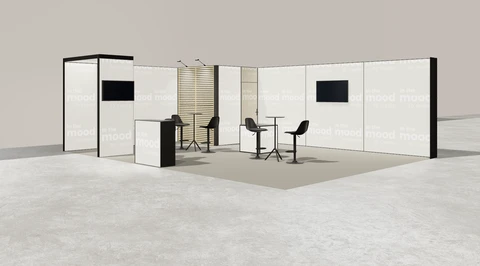 Stoisko w systemie M100 LED