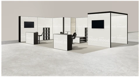 Stoisko w systemie M100 LED