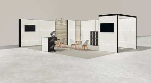 Stoisko w systemie M100 LED