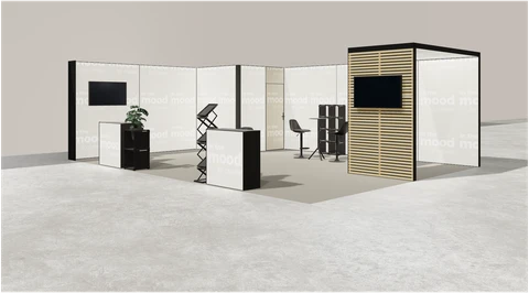 Stoisko w systemie M100 LED