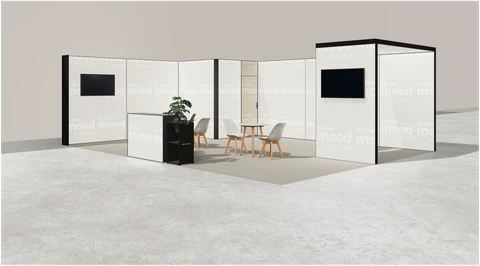 Stoisko w systemie M100 LED