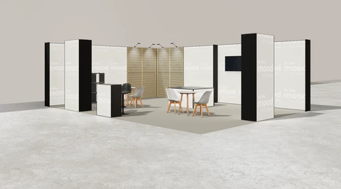 Stoisko w systemie M100 LED
