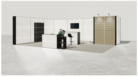 Stoisko w systemie M100 LED